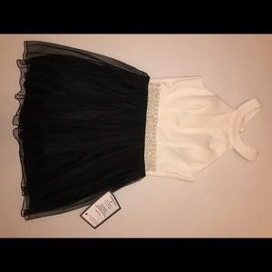 Cute black and white dress